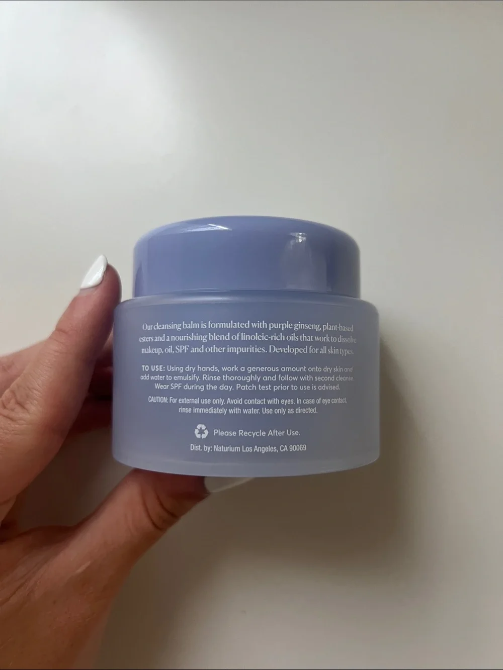 Naturium Purple Ginseng Cleansing Balm